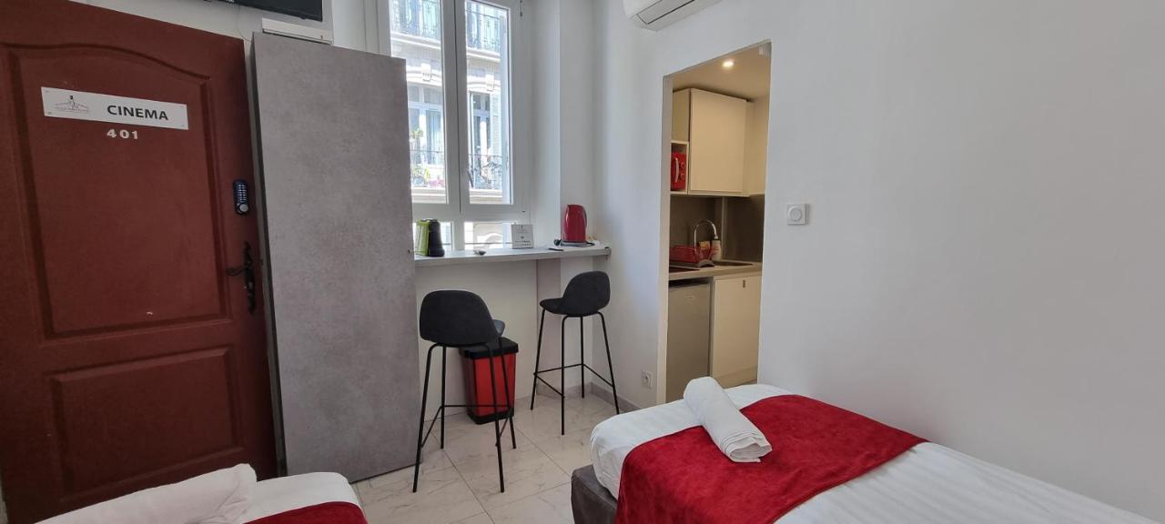 4 sTUDIOS DANS LE MEME IMMEUBLE Cannes Exterior foto