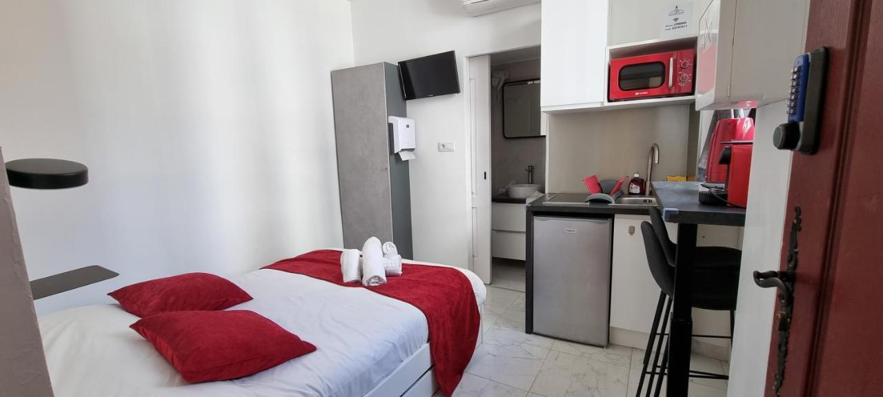 4 sTUDIOS DANS LE MEME IMMEUBLE Cannes Exterior foto